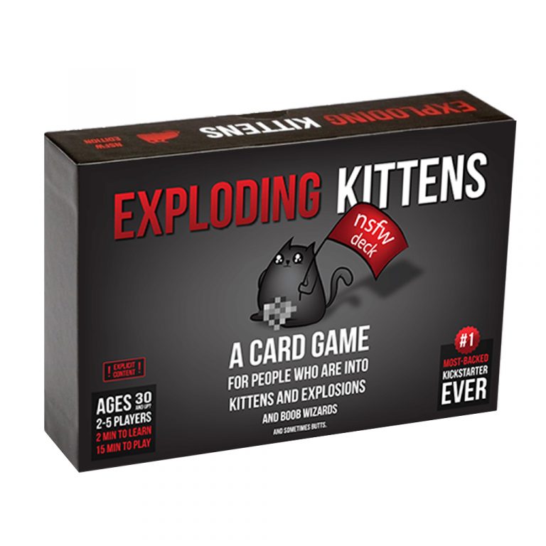 EXPLODING KITTENS NSFW EDITION Battle Bunker